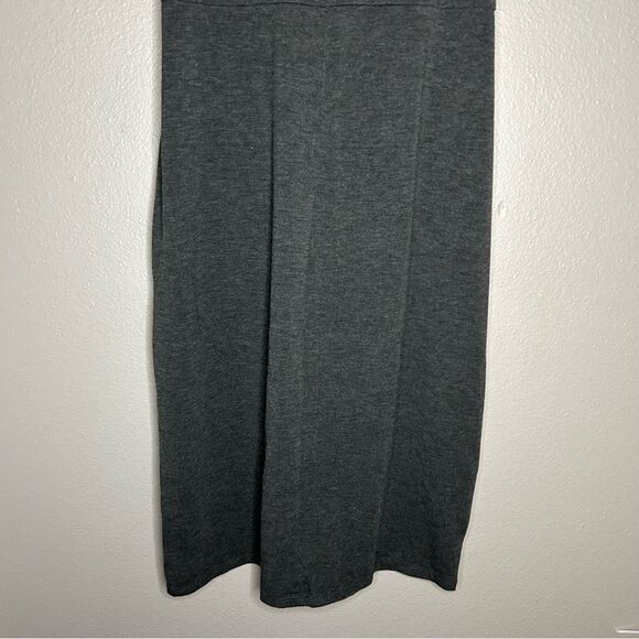 Torrid Charcoal gray jersey tie front shift dress women’s plus size 1X - Picture 8 of 10